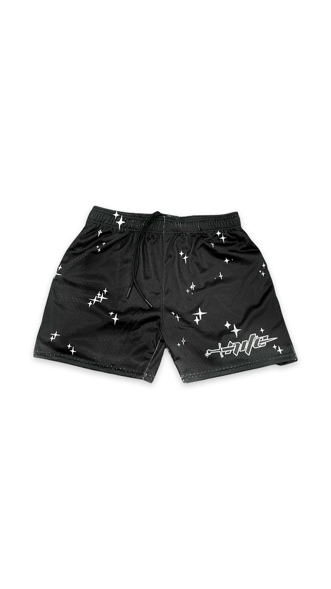 mesh shorts - stars