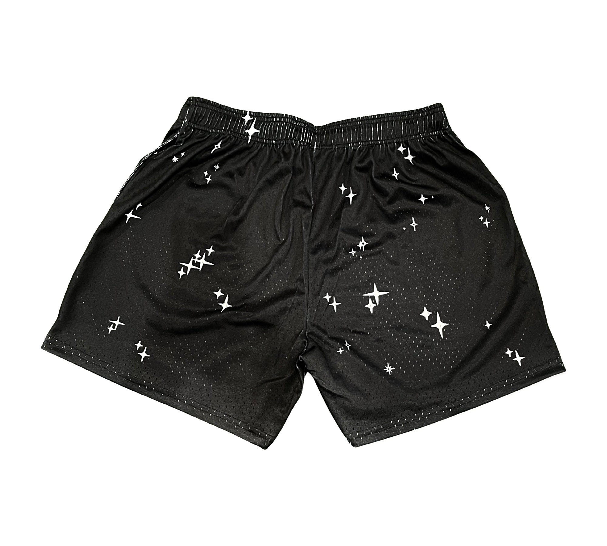 mesh shorts - stars